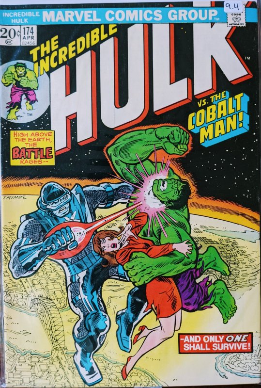 The Incredible Hulk #174 (1974) NM+