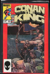 Conan the King #26 Direct Edition (1985) Count Trocero