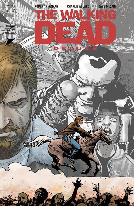 The Walking Dead Deluxe #106 Cover A, B, C, or D (Pick a Variant) Boarded