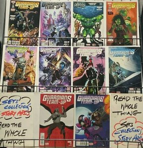 GUARDIANS TEAM-UP (Marvel, 2015) #1-10 COMPLETE!  VF-NM Bendis, Lanning,Scheer