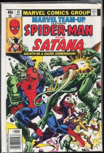 Marvel Team-Up #81 (1979) Satana