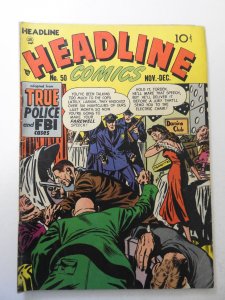 Headline Comics #50 (1951) VG Condition