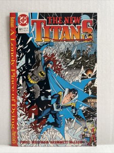 New Titans #61 Batman A Lonely Place Of Dying Part 4
