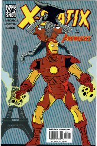 X-Statix #24 Mike Allred Avengers Iron Man Captain America NM
