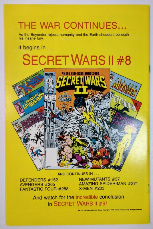 The Spectacular Spider-Man #111 (9.2, 1986)