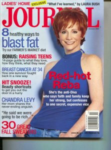 Journal-Reba McEntire-Laura Bush-Oct-2001