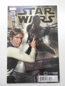 Star Wars #1 Loot Crate Cover (2015) Beautiful VF-NM Condition!