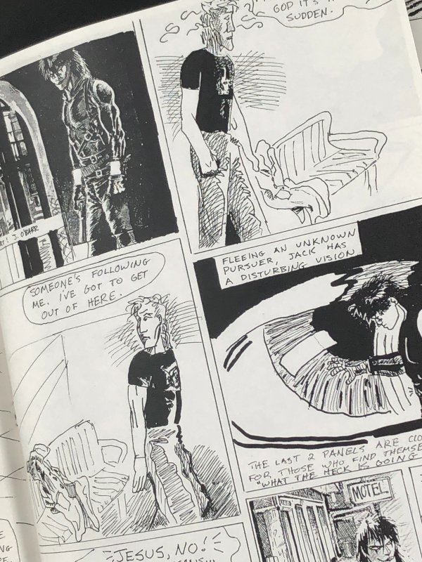 Jack Fear World Tour (1993) Cameos by Rorschach, Morpheus, Crow & Constantine