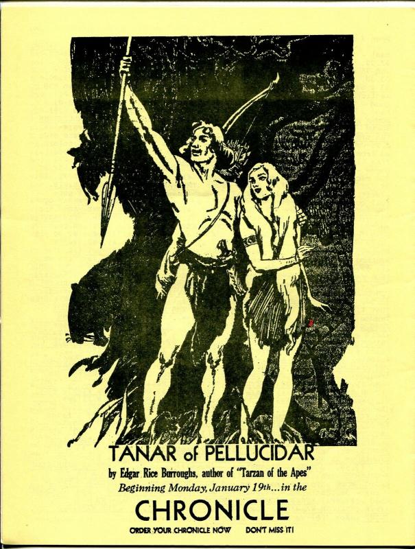 Tarzine #41 1985-Fanzine for collectors of Tarzan and ERB memorabilia-VF