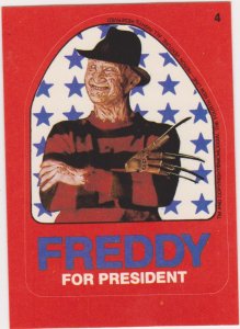 1988 Fright Flix Complete Sticker Set