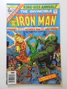 Iron Man Annual #3 (1976) Classic Marvel Bronze! VG/Fine Condition!