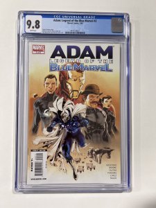 Adam: Legend of the Blue Marvel 2 CGC 9.8 2009 Marvel Comics