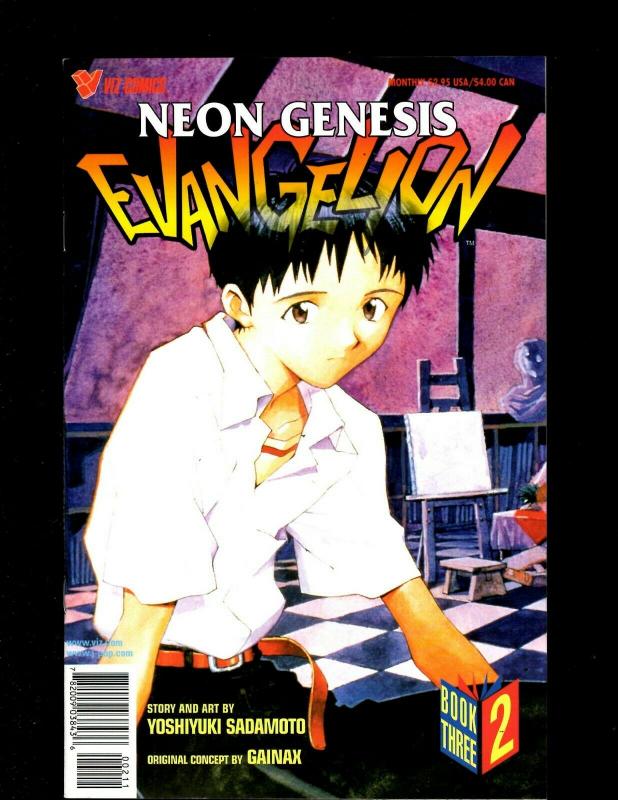 Lot of 13 Comics Evangelion Book Three 1 2 3 4 5 6 Book Four 1 2 3 4 5 6 7 CE3