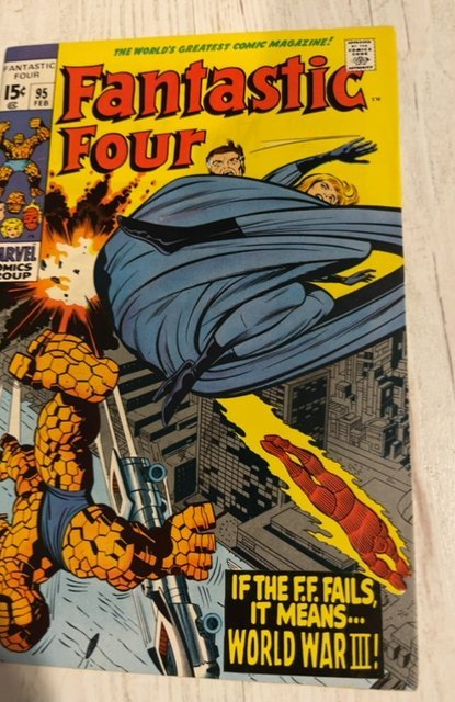 Fantastic Four #95 (1970)if FF fail it's world war 3