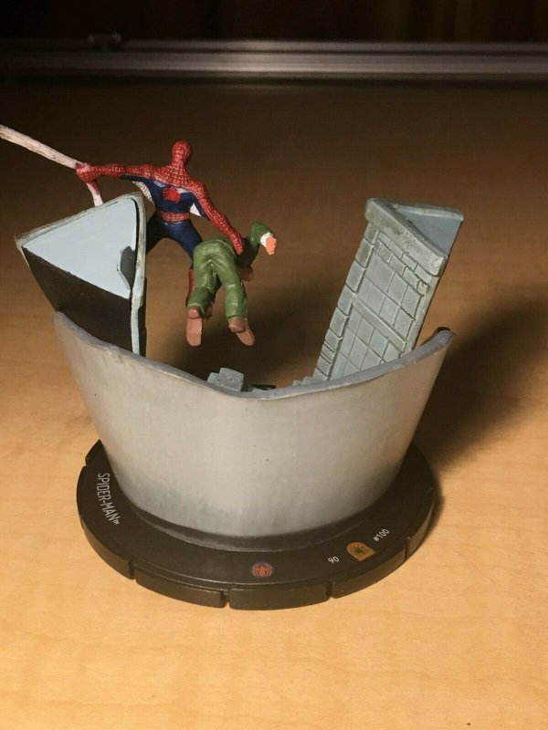 Marvel Heroclix Web of Spider-Man #100 LE Large Sculpt Dial Figure MFT4