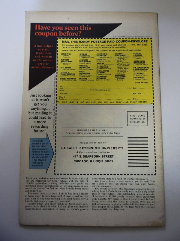 Supernatural Thrillers #14 (1975) FN Condition