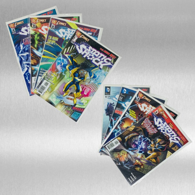 STATIC SHOCK #1-8 COMPLETE RUN (DC)