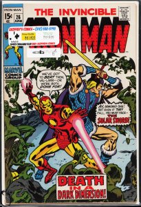 Iron Man #26 (1970) Iron Man