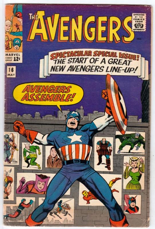 Avengers, The #16 (May-65) VG/FN Mid-Grade Avengers