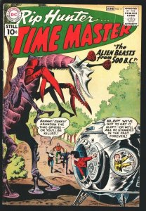Rip Hunter Time Master #2 1961-DC-The Alien Beasts From 500 BC-VG+