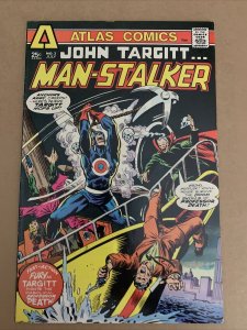 John Targitt: Man-Stalker #3 July 1975 Atlas Comics 