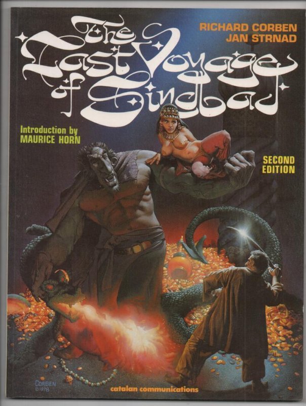 LAST VOYAGE of SINBAD GN, TPB,  2nd, VF/NM, Richard Corben, 1988, Catalan