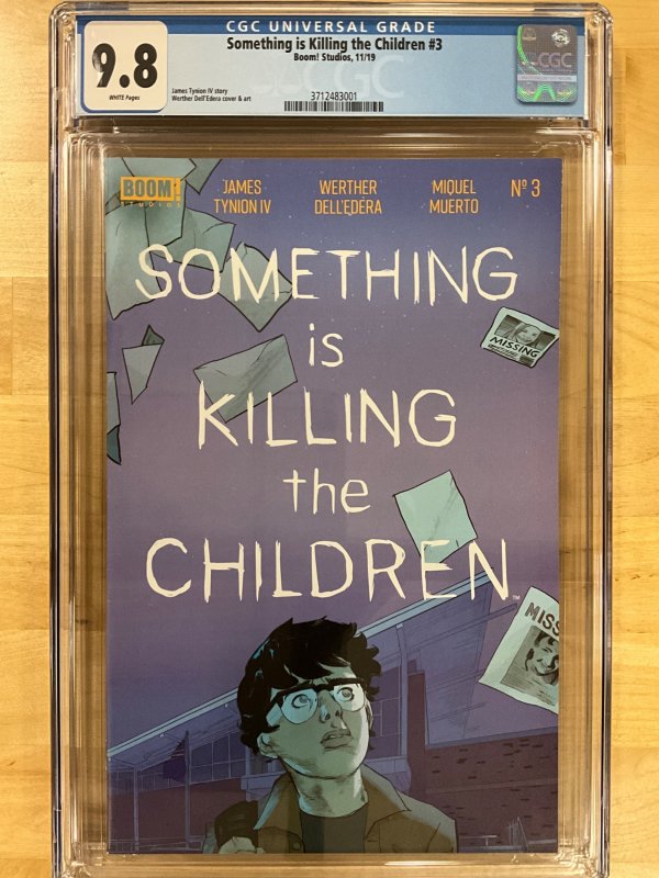 Something is Killing the Children #3 Cover A (2019) CGC 9.8