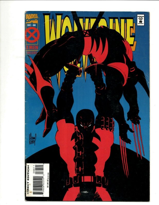 12 Wolverine Marvel Comics #88 92 101 102 108 109 110 119 121 124 125 126 HY9