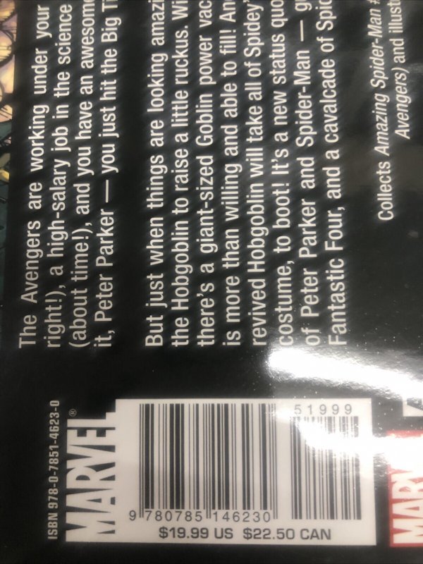 Bog Time The Amazing Spider-Man (2011) HC • Marvel Universe • Dan Slott • Ramos