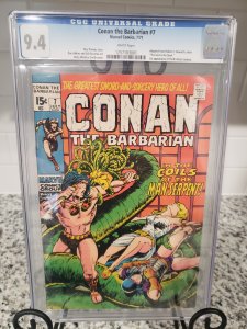 Conan the Barbarian #7 CGC 9.4