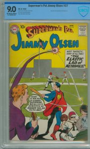 Superman's Pal, Jimmy Olsen #37 (1959) CBCS 9.0!