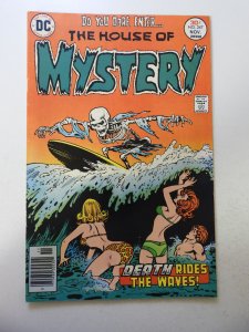 House of Mystery #247 (1976) GD+ Condition centerfold detached