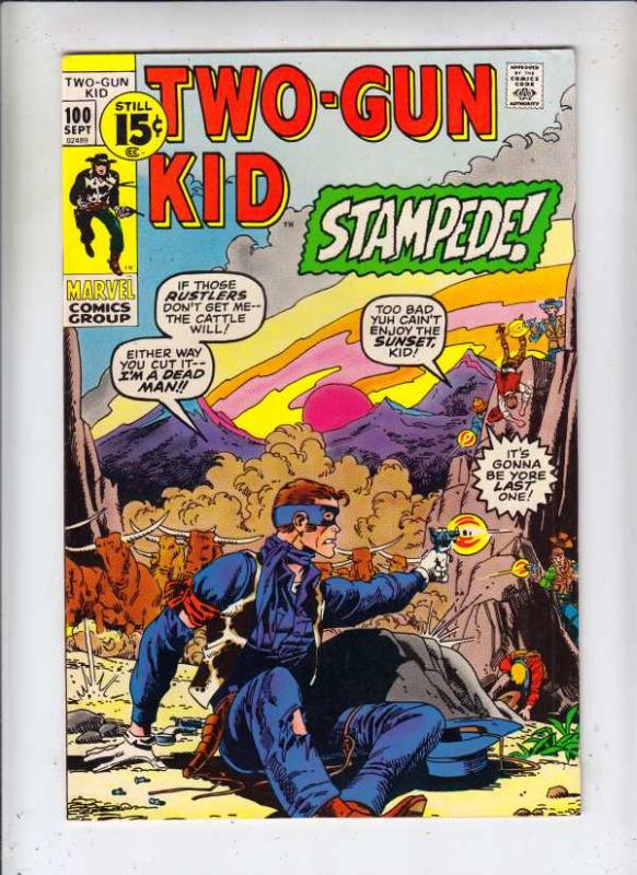 Two-Gun Kid #100 (Sep-71) NM- High-Grade Two-Gun Kid