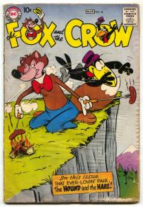 Fox and the Crow #54 1959- DC Funny Animal comic - FAIR