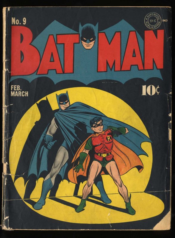 Batman #9 P 0.5 1st Batman Christmas Story!