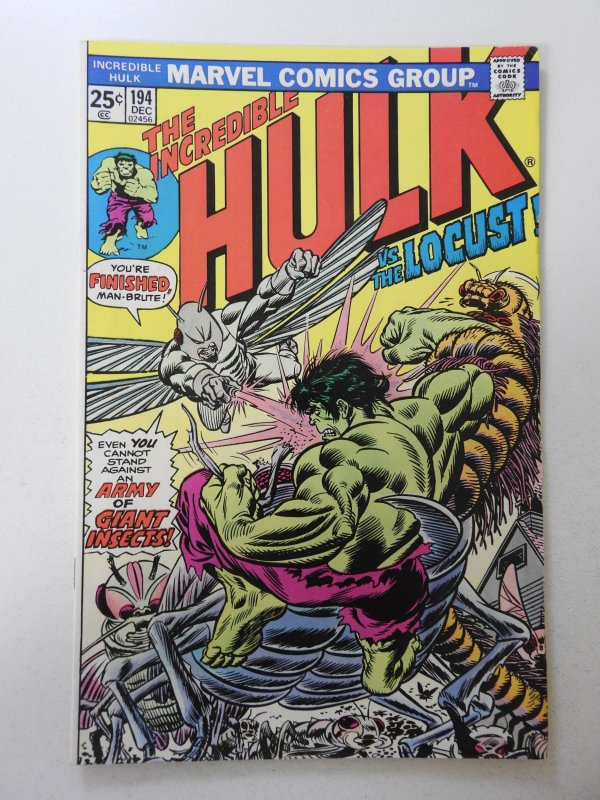 The Incredible Hulk #194 (1975) FN Condition!