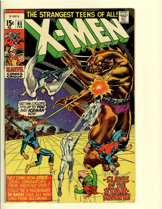 X-MEN #65  F/VF 7.0 /NEAL ADAMS ART/!  (VERMONT COLLECTION)