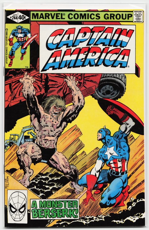 Captain America #244 (1980) Captain America