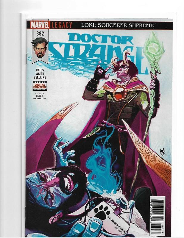 DOCTOR STRANGE #382 - NM/NM+ 1ST PRINT - RETURN OF SENTRY - LOW PRINT RUN