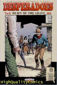 DESPERADOES #1 2 3 4 5, NM+, Western, Corpse, Severin, Indians, Gun fight
