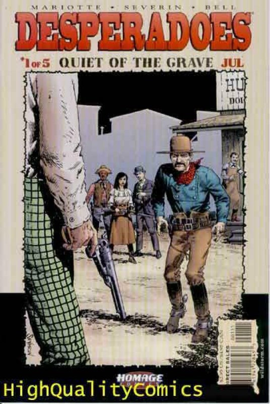 DESPERADOES #1 2 3 4 5, NM+, Western, Corpse, Severin, Indians, Gun fight
