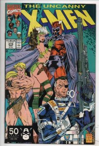X-MEN 274, NM, Jim Lee Magneto, Rogue Claremont, Uncanny, 1963 1991 Marvel