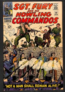 Sgt. Fury and His Howling Commandos #28 VG+ 4.5 Marvel Comics