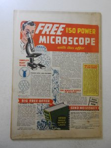 Captain Marvel Adventures #45 (1945) VG Cond moisture stains, rust on staples