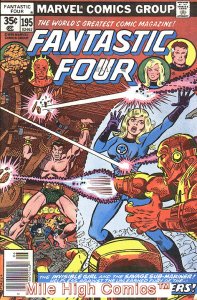 FANTASTIC FOUR  (1961 Series)  (MARVEL) #195 MISPRINT Fine Comics Book