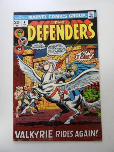 The Defenders #4 (1973) VF- condition