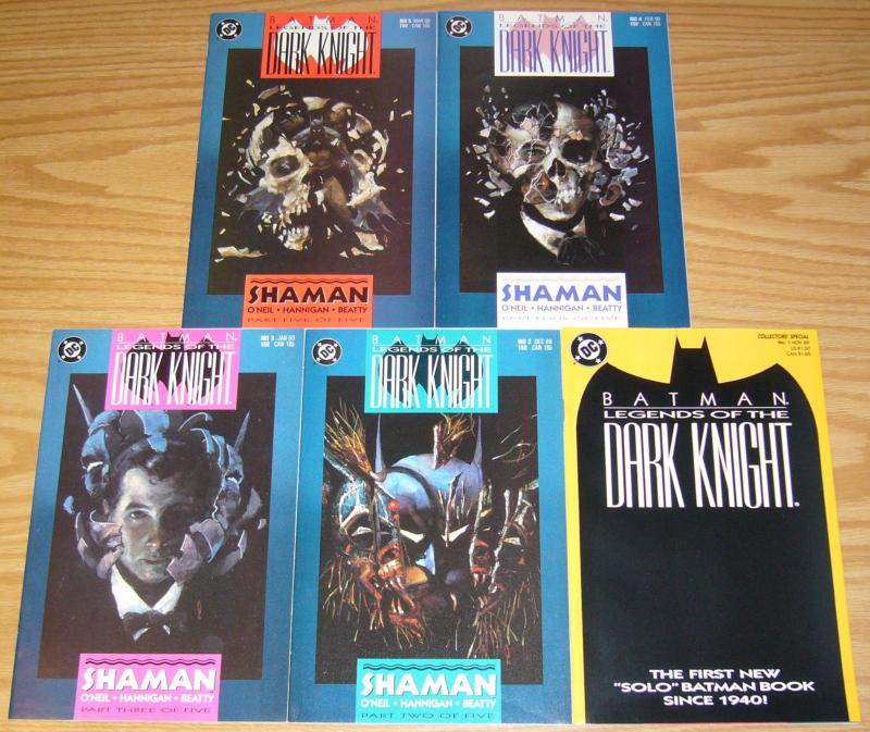 Batman: Shaman #1-5 VF/NM complete story  dennis o'neil - legends of dark knight