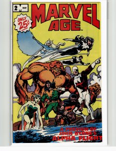 Marvel Age #2 (1983) Alpha Flight
