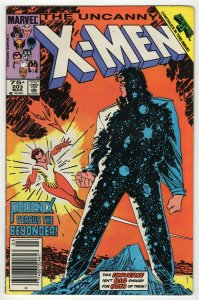 Uncanny X-Men #203 ORIGINAL Vintage 1986 Marvel Comics