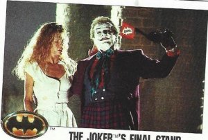 1989 Batman Movie Card #123